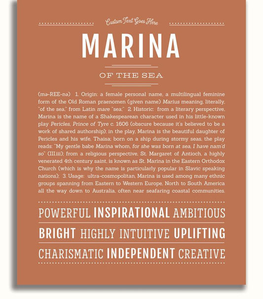 Frame Options | Terra Cotta | No Frame