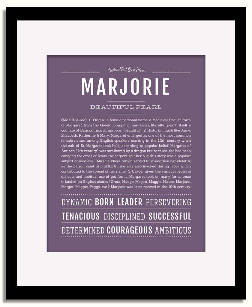 Frame Options | Terra Cotta | Black Frame, Matted