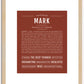 Mark | Name Art Print