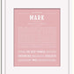 Frame Options | Dusty Rose | White Frame, Matted