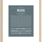 Mark | Name Art Print