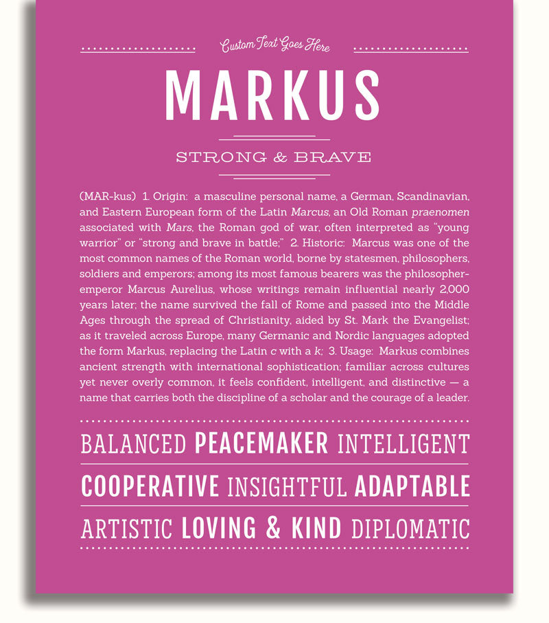 Frame Options | Dark Pink | White Frame, Matted