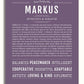 Frame Options | Deep Purple | White Frame, Matted
