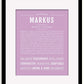 Frame Options | Lilac | Black Frame, Matted