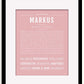 Frame Options | Dusty Rose | Black Frame, Matted