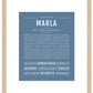 Marla | Name Art Print