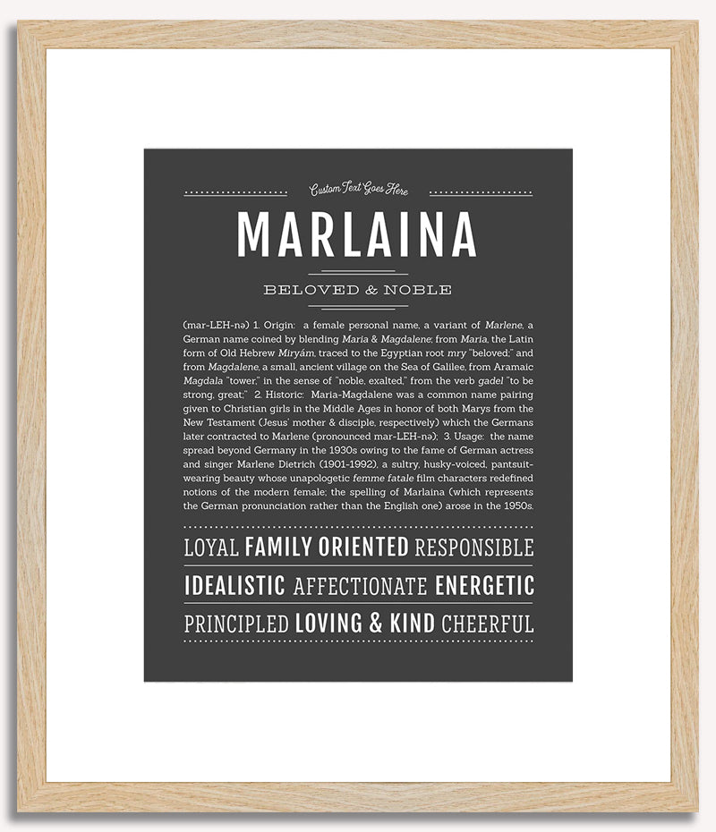 Marlaina | Name Art Print