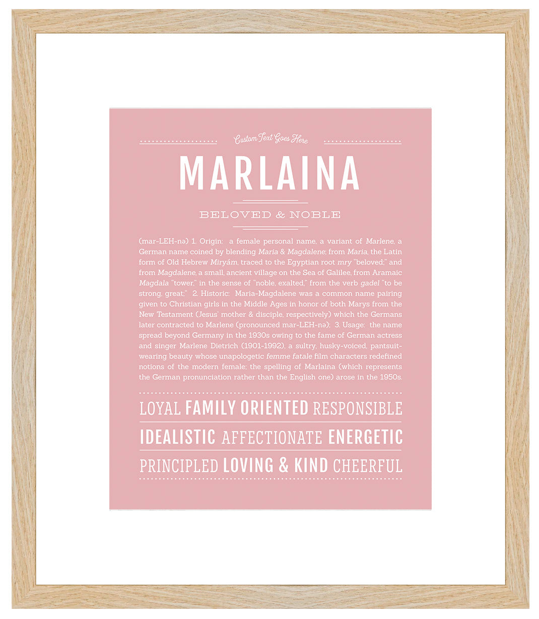 Marlaina | Name Art Print