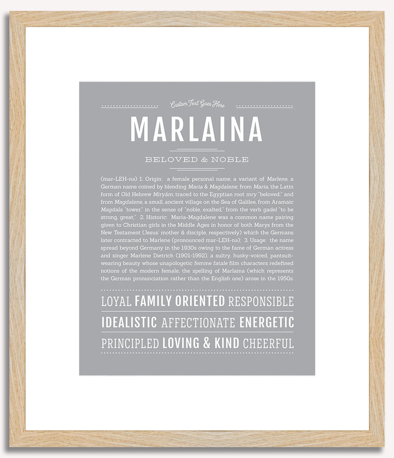 Marlaina | Name Art Print