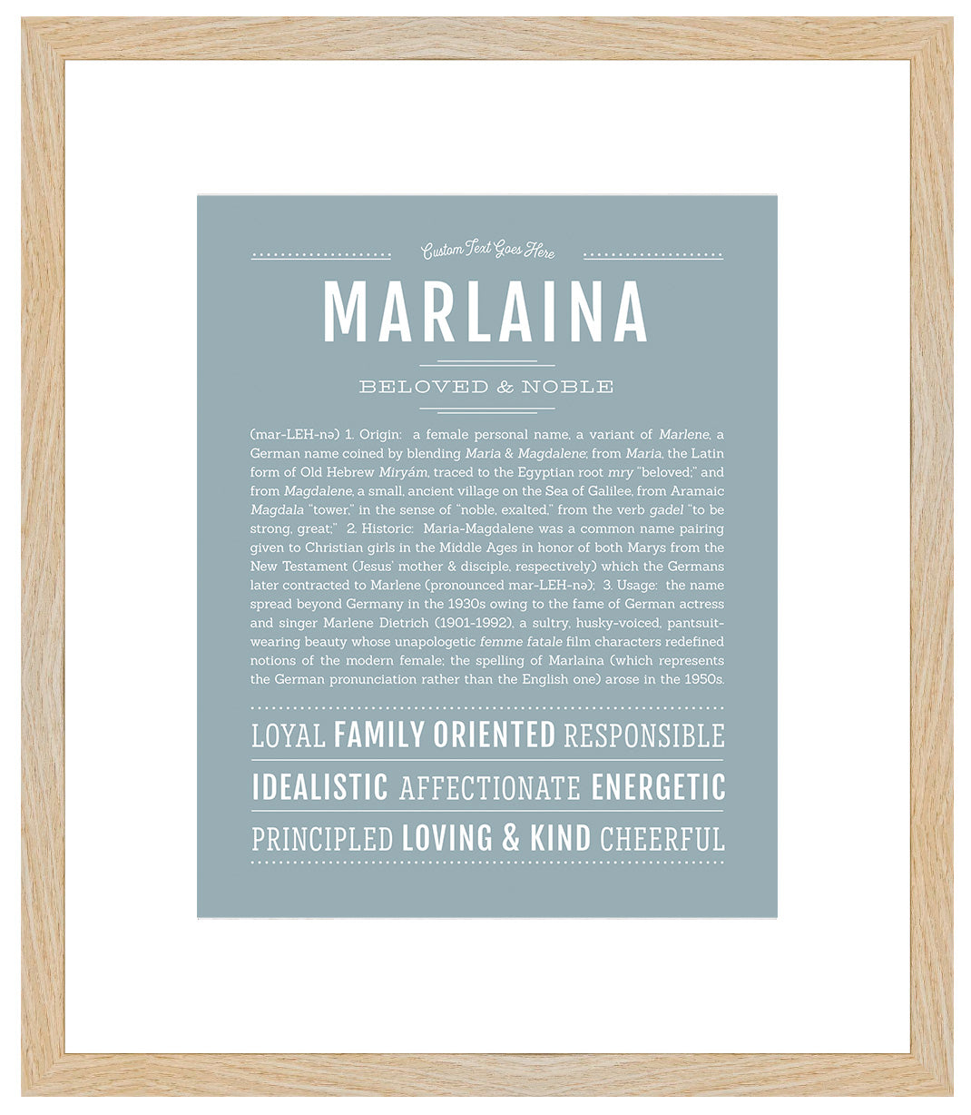 Marlaina | Name Art Print