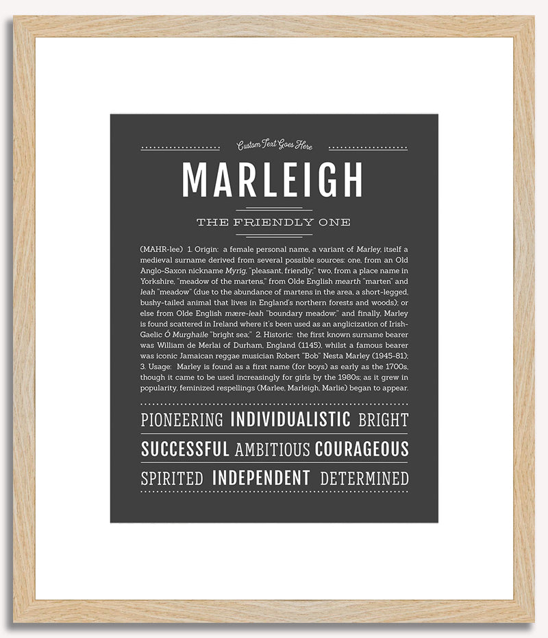 Marleigh | Name Art Print