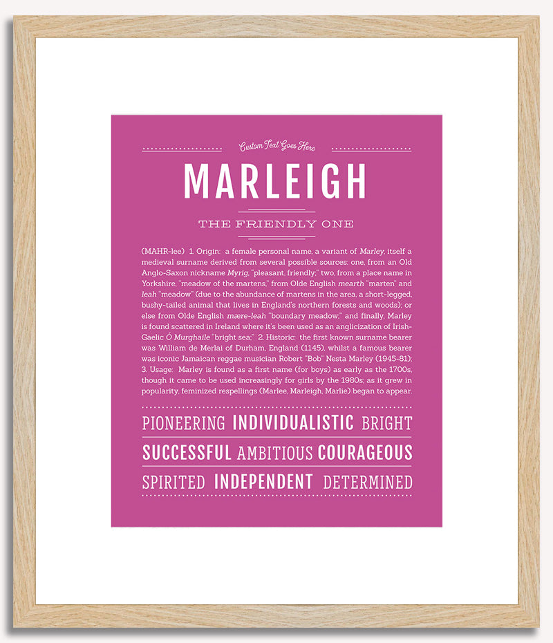 Marleigh | Name Art Print