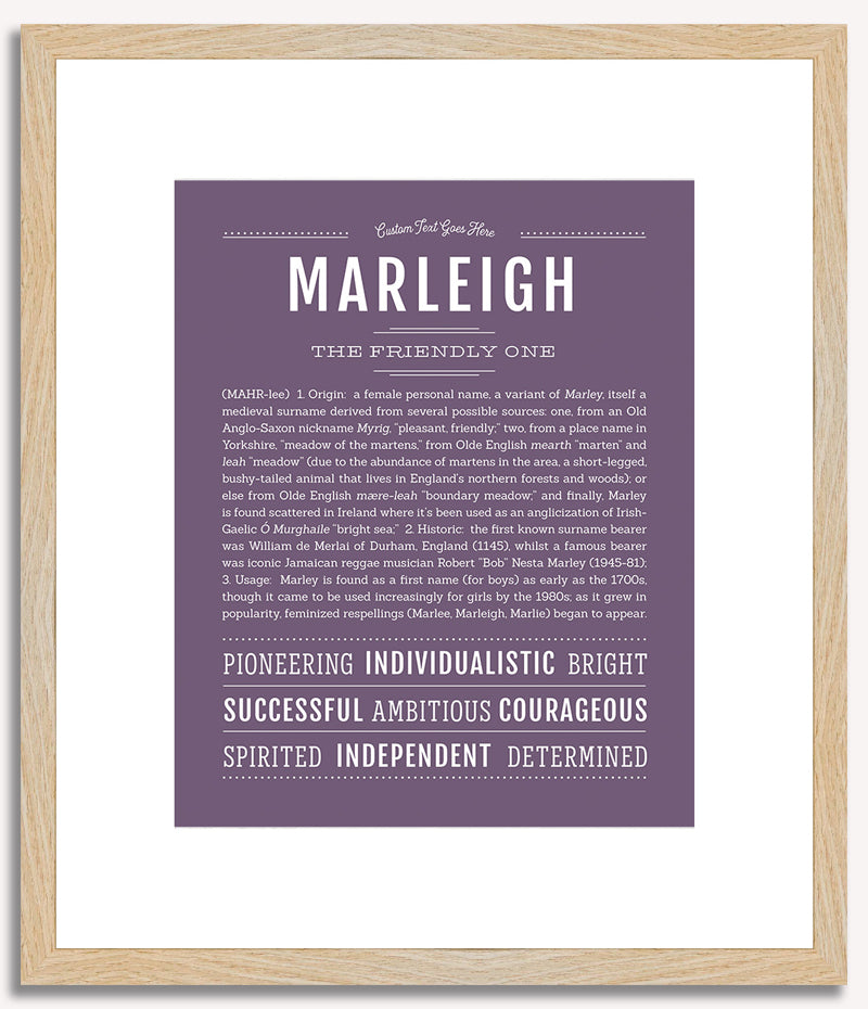 Marleigh | Name Art Print