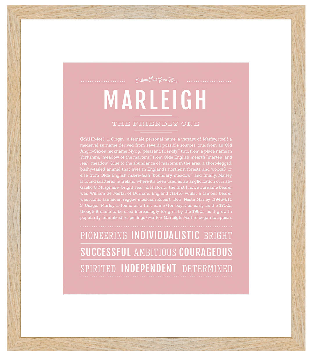 Marleigh | Name Art Print