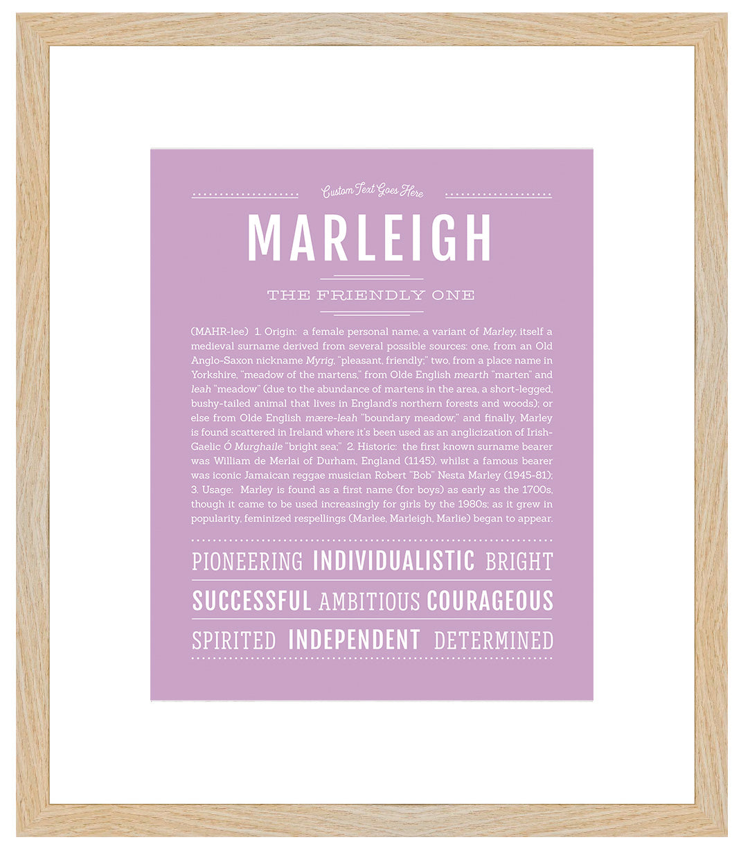 Marleigh | Name Art Print