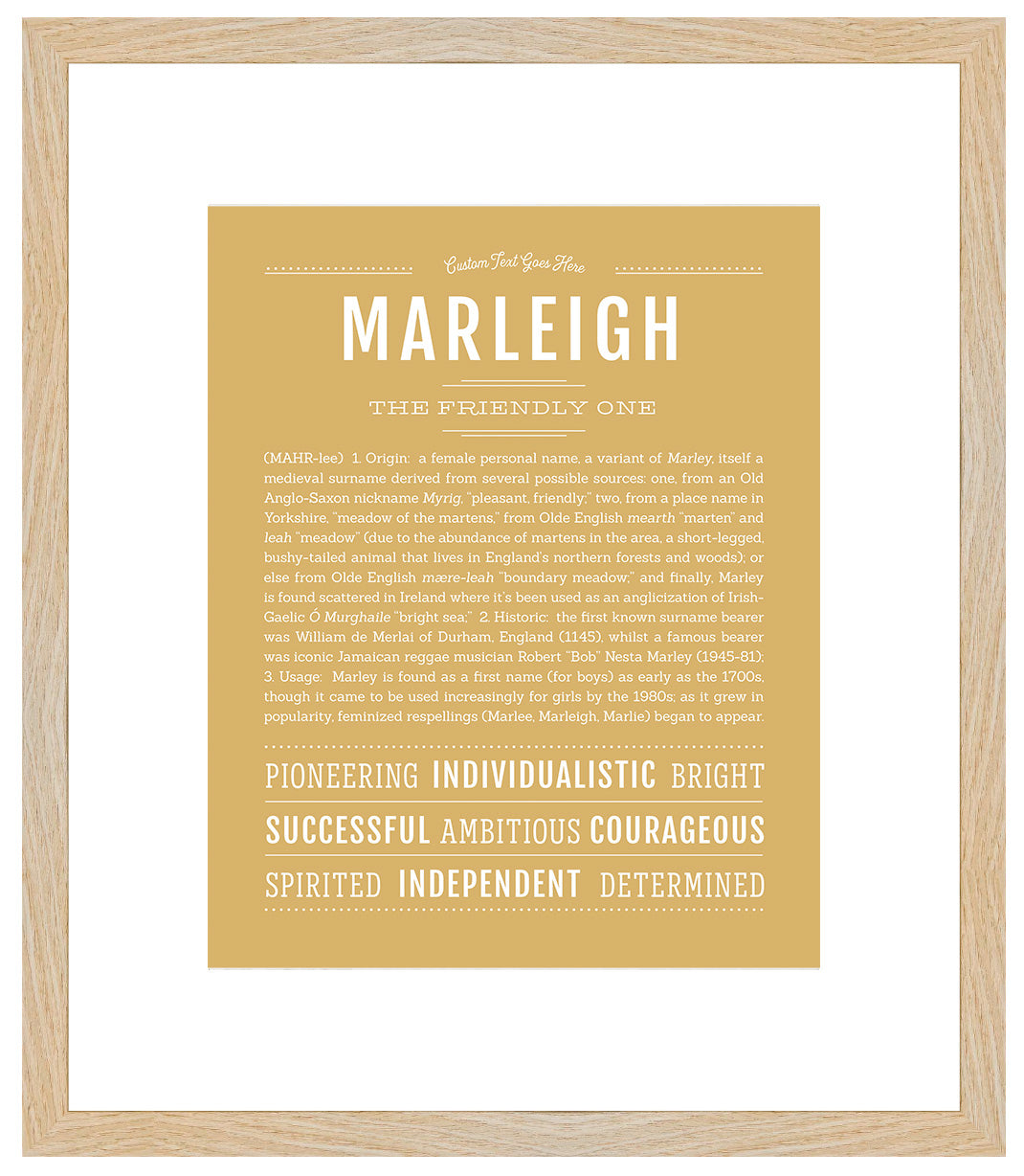 Marleigh | Name Art Print