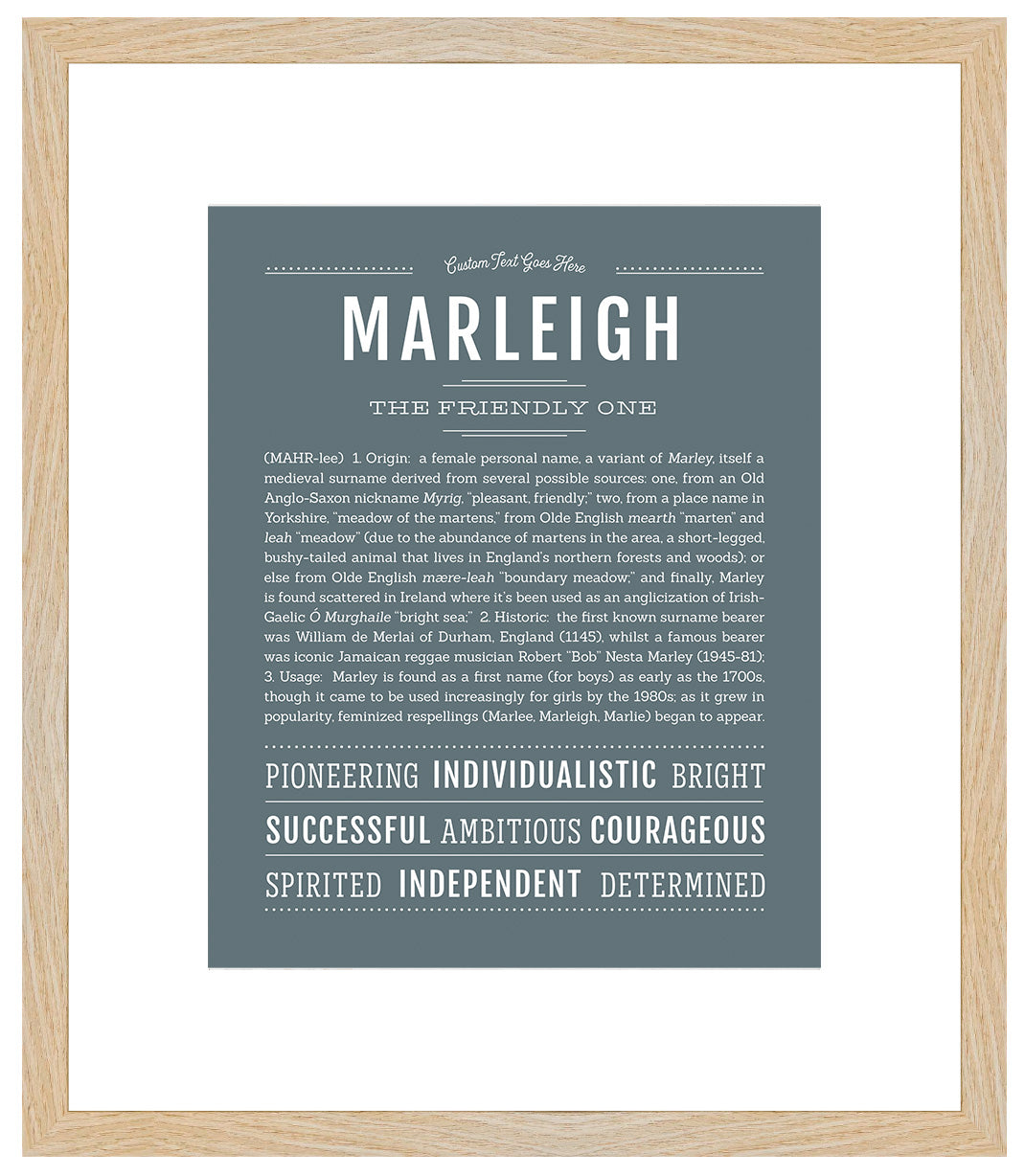 Marleigh | Name Art Print