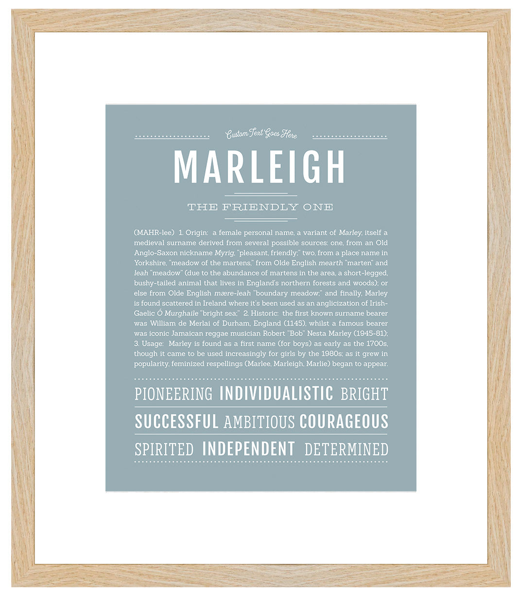 Marleigh | Name Art Print