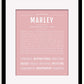 Frame Options | Dusty Rose | Black Frame, Matted