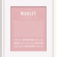 Frame Options | Dusty Rose | White Frame, Matted