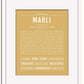 Frame Options | Matte Gold | White Frame, Matted