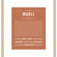 Marli | Name Art Print