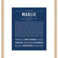 Marlie | Name Art Print