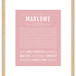 Marlowe | Name Art Print