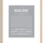 Marlowe | Name Art Print