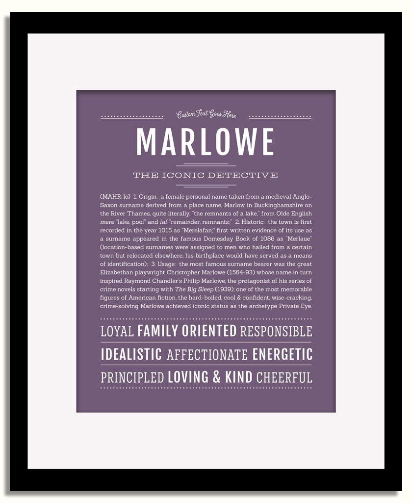 Frame Options | Terra Cotta | Black Frame, Matted