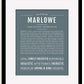 Frame Options | Night Rendezvous | Black Frame, Matted