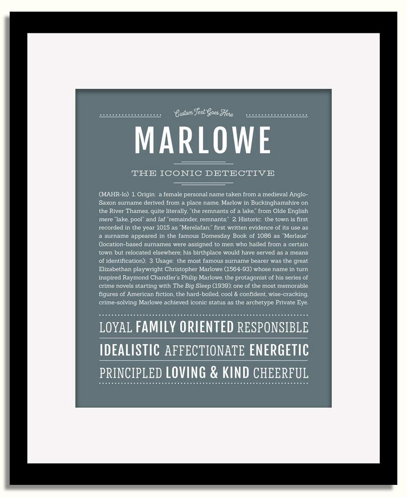 Frame Options | Night Rendezvous | Black Frame, Matted