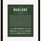 Frame Options | Deep Forest | Black Frame, Matted