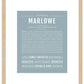 Marlowe | Name Art Print