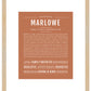 Marlowe | Name Art Print