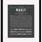 Frame Options | Charcoal Gray | Black Frame, Matted