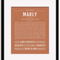 Frame Options | Terra Cotta | Black Frame, Matted