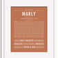 Frame Options | Terra Cotta | White Frame, Matted