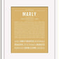 Frame Options | Matte Gold | White Frame, Matted