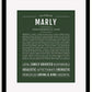 Frame Options | Deep Forest | Black Frame, Matted