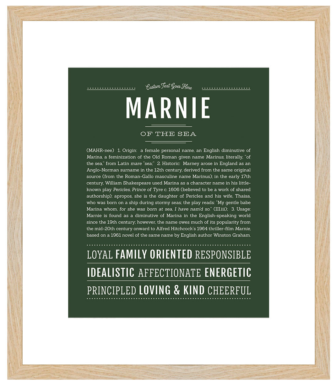 Marnie | Name Art Print