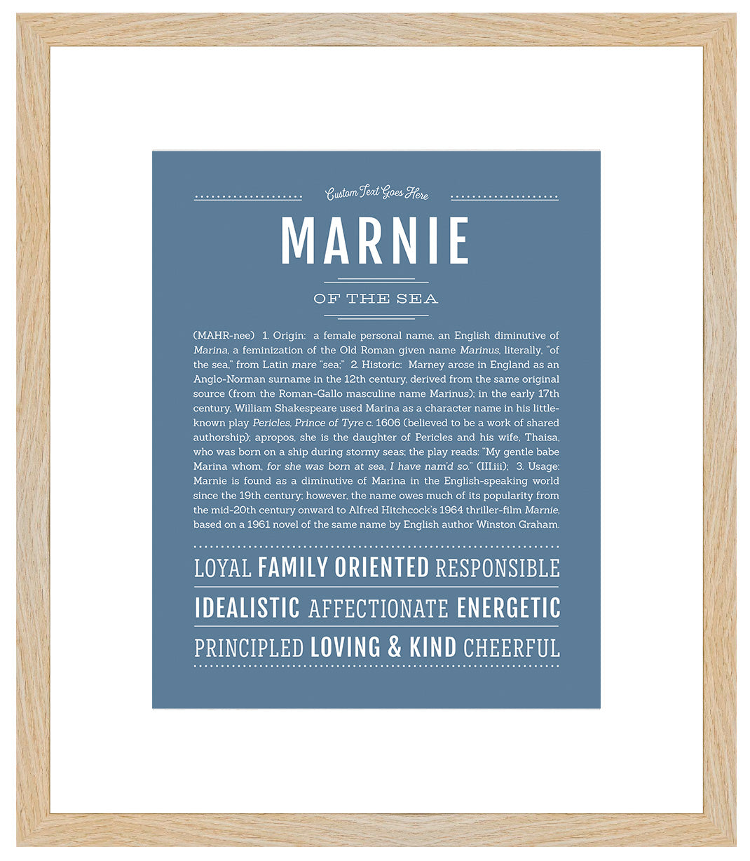 Marnie | Name Art Print