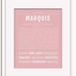 Frame Options | Dusty Rose | White Frame, Matted