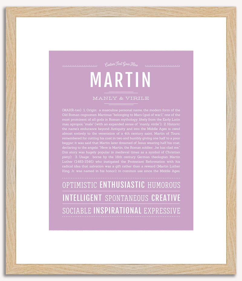 Martin | Name Art Print