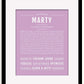 Frame Options | Lilac | Black Frame, Matted