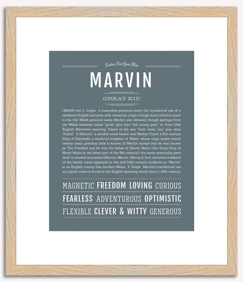 Marvin | Name Art Print