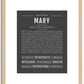 Mary | Name Art Print