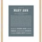 Maryann | Name Art Print