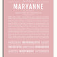 Frame Options | Dusty Rose | White Frame, Matted