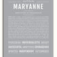 Frame Options | Light Gray | White Frame, Matted